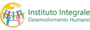 Logo do Instituto Integrale. Se encontram diversas figuras humanas de mãos dadas formando a imagem de um globo.